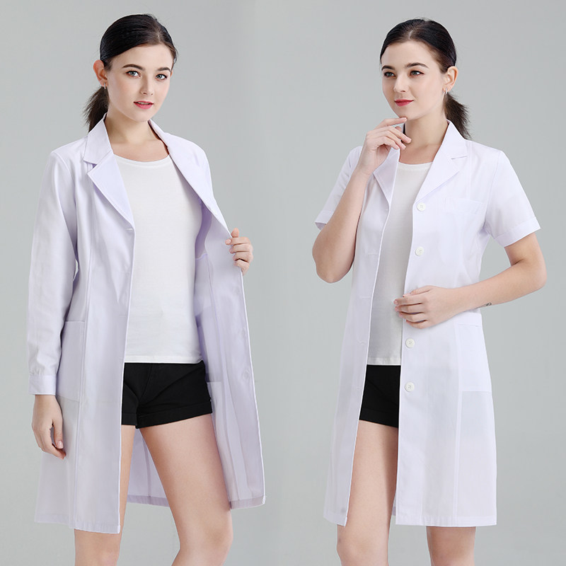 短袖夏季定制logo医用护士白大褂 悦医佳医护制服