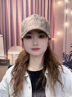2026新款韩版字母印花棒球帽女