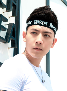 运动发带男士韩国头饰洗脸ins