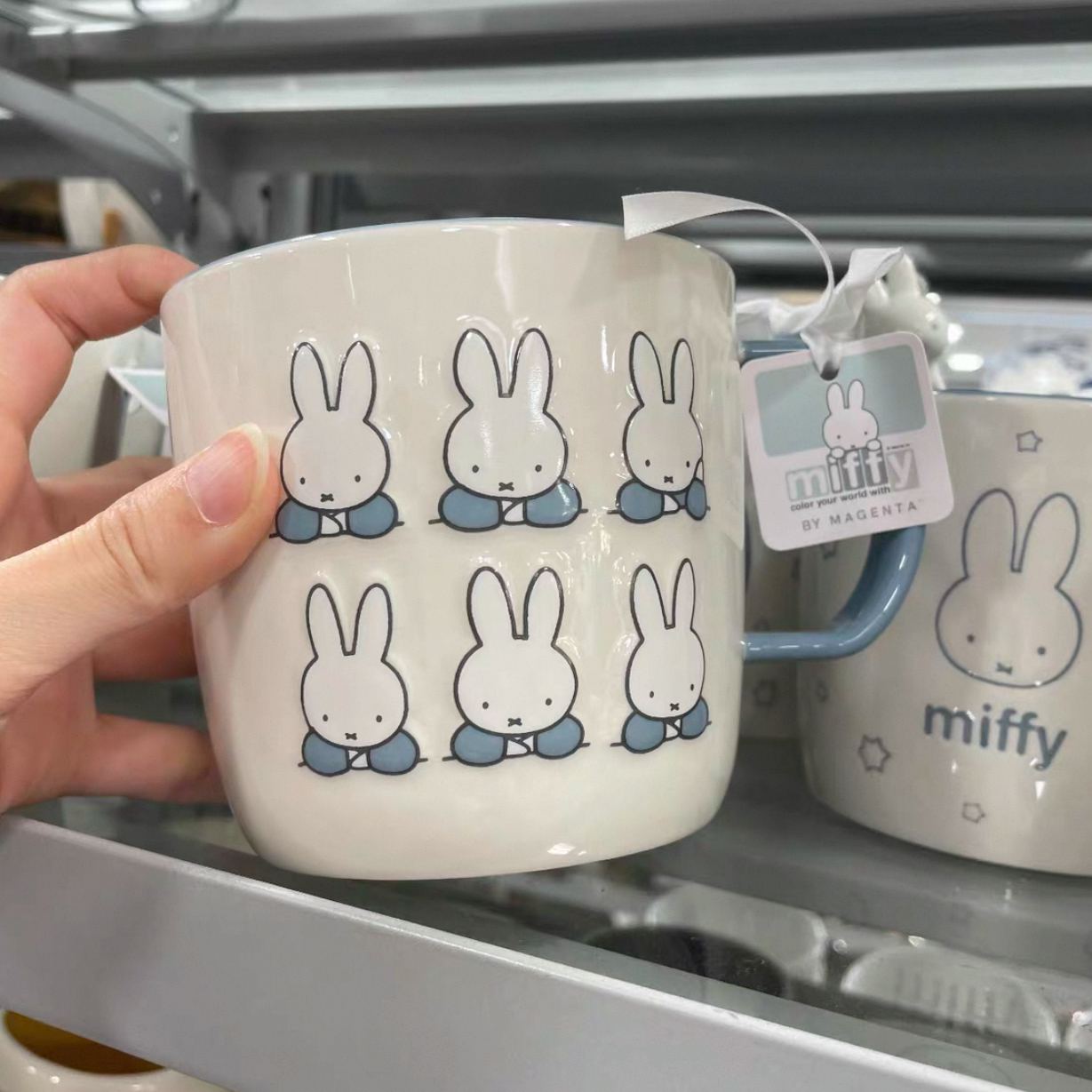 日系可爱米菲兔陶瓷杯马克杯大容量ins水杯咖啡家用牛奶杯送礼物,淘宝优惠券,粉丝福利购,淘宝优惠卷