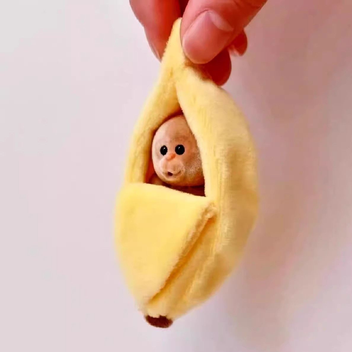 新款可爱创意小猴子玩偶香蕉毛绒娃娃睡袋可爱高颜值软萌娃衣礼物,淘宝优惠券,粉丝福利购,淘宝优惠卷