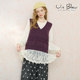 UnBleu ພາກຮຽນ spring ສູງ temperament lace ເສື້ອແມ່ຍິງ
