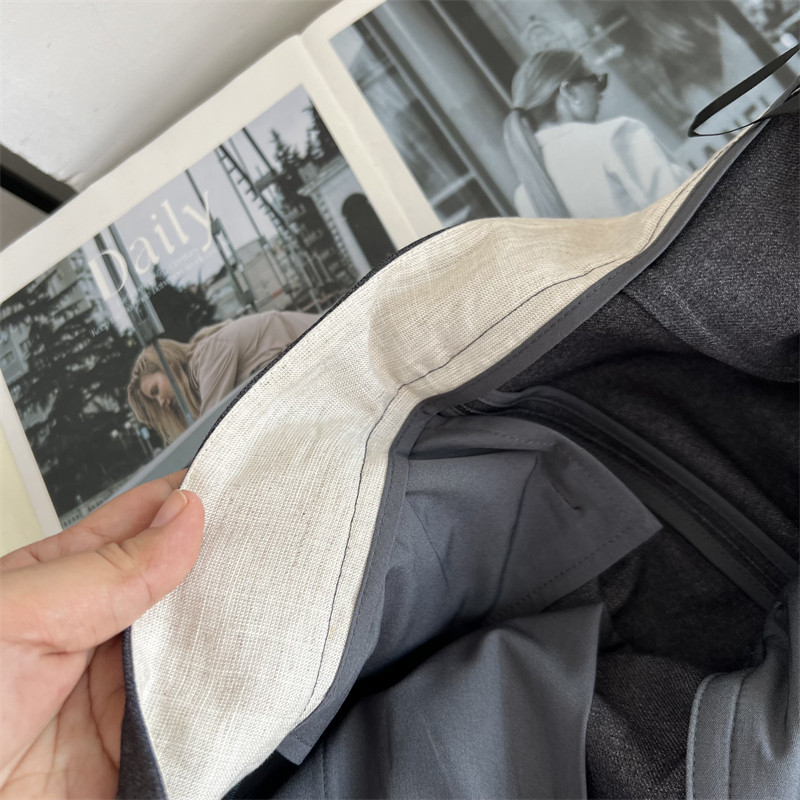 西装裤女早秋2025新款高级垂感窄版直筒休闲阔腿裤绵羊毛弯刀裤,淘宝优惠券,粉丝福利购,淘宝优惠卷