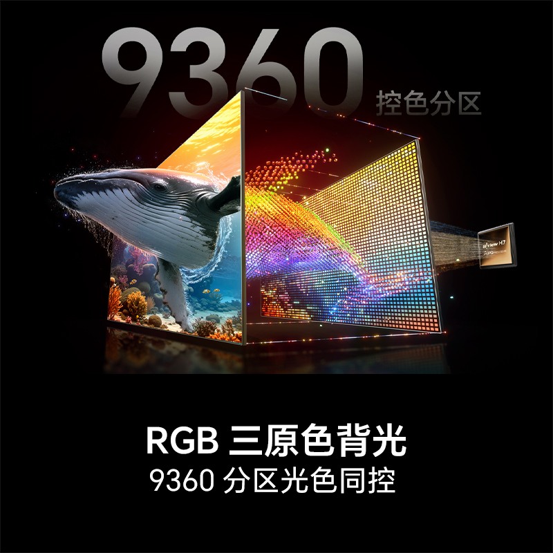 Hisense/海信 100E8S-PRO 100吋 9360分区 H7芯片 电视机E8Q - 图1