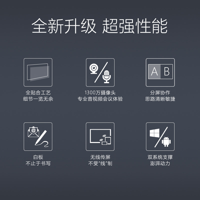 海信65mr5b 65英寸会议平板商用屏 海信电视商用电视