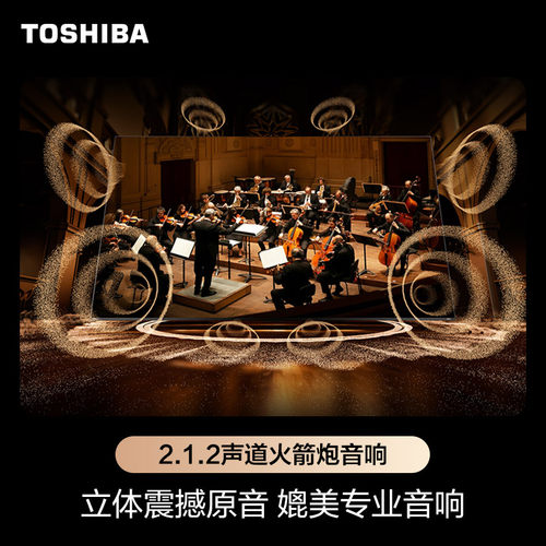 东芝100英寸电视 100Z500QF 音画双芯Mini LED高画质巨幕影院电视 - 图2