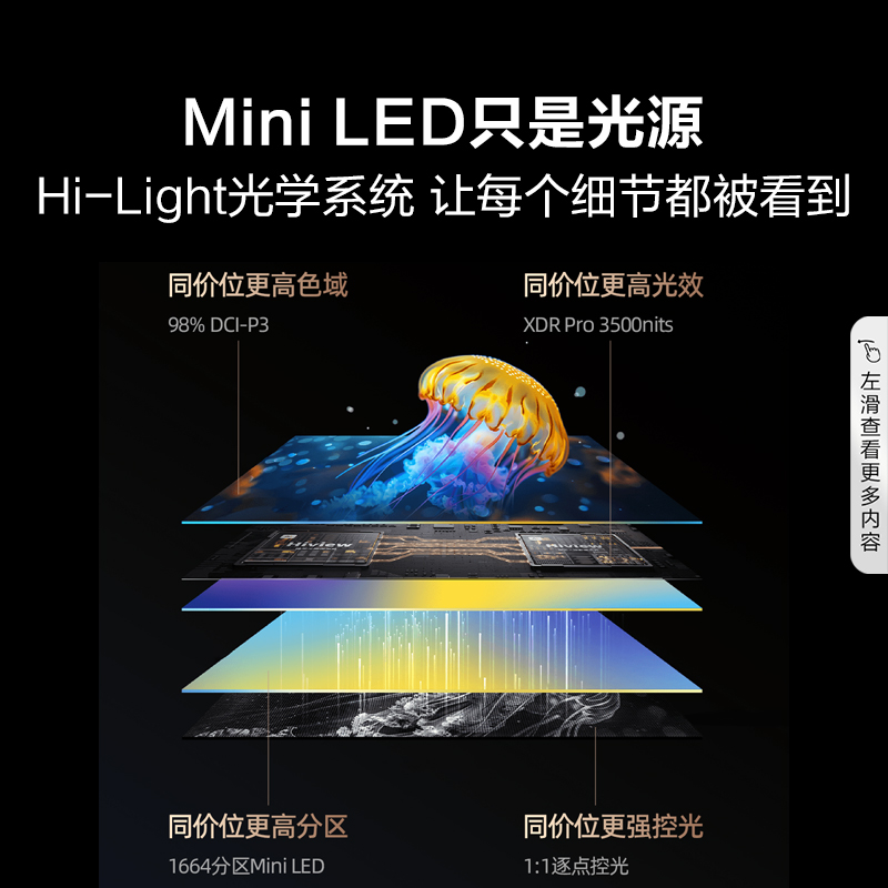 海信电视E8N Pro 100英寸 ULED X Mini LED黑神话:悟空定制电视-图2