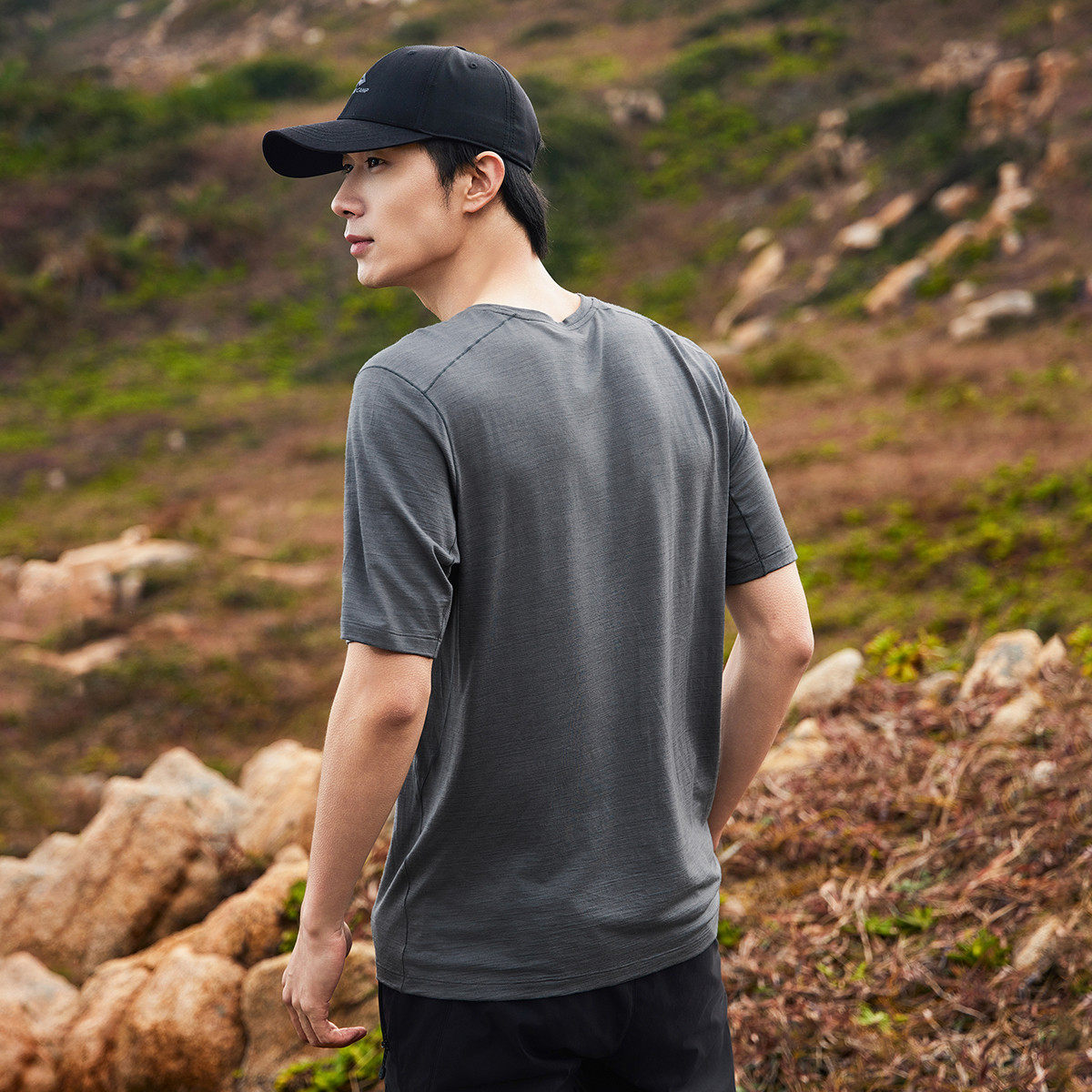 拓路者【美利奴羊毛】户外速干T恤男2026夏季圆领徒步运动短袖,淘宝优惠券,粉丝福利购,淘宝优惠卷