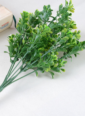 田园仿真花假花塑料花装饰植物餐桌茶几摆放花艺单支米兰草