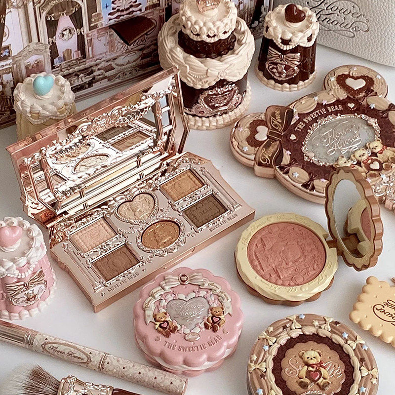 花知晓液体腮红草莓丘比特唇霜组合甜心小熊彩妆套装两件套礼品,淘宝优惠券,粉丝福利购,淘宝优惠卷