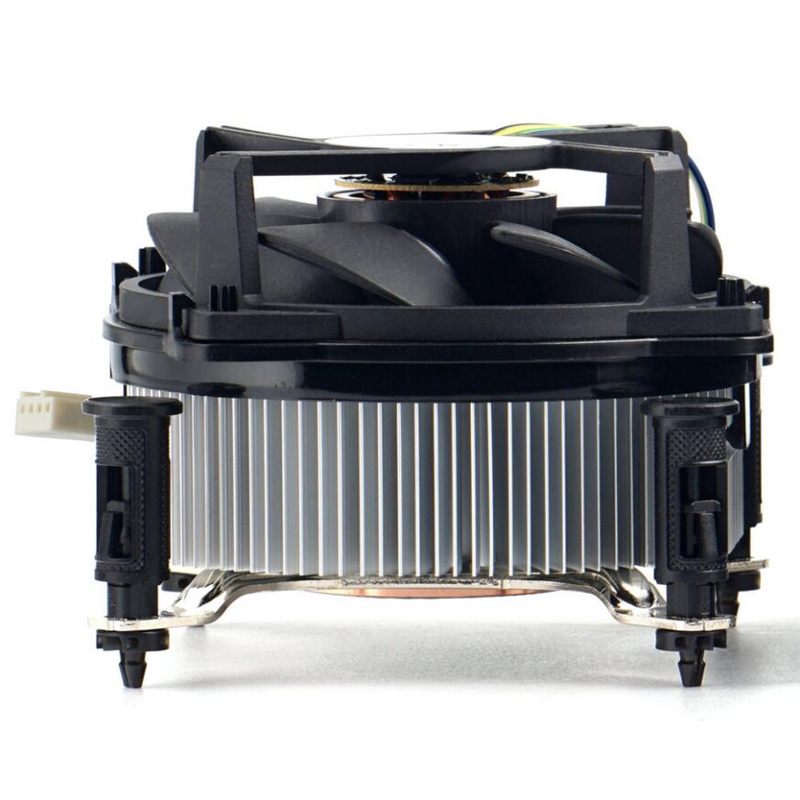 AKASA超薄CPU风扇铜芯台式电脑CPU散热器1700工控机箱4针风冷静音 - 图3