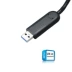 Akasa di động USB3.0 trung tâm trung tâm mở rộng máy tính xách tay usb splitter 4 cổng chuyển đổi - USB Aaccessories