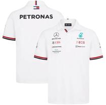2022 genuine F1 May running Mercedes Benz AMG short sleeve POLO Hammerlasell OVERTAKE