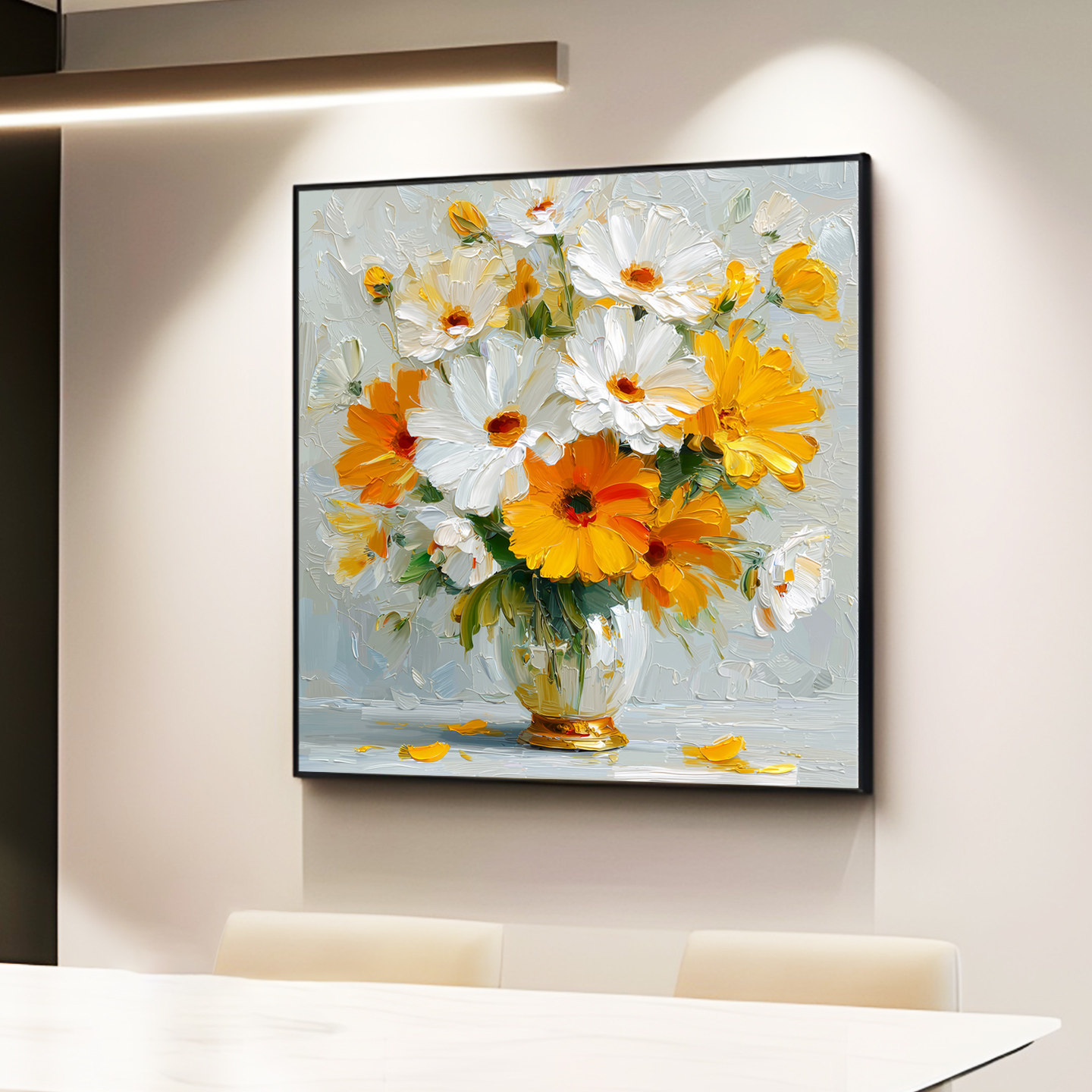 小清新花卉餐厅装饰画客厅沙发背景墙挂画卧室床头走道饭桌墙壁画,淘宝优惠券,粉丝福利购,淘宝优惠卷