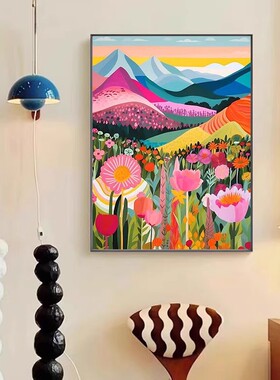 马蒂斯餐厅壁画玄关走廊过道挂画