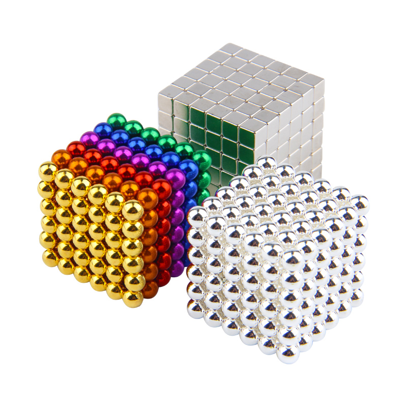 正版巴克百变球磁力球100000颗磁铁珠吸铁石玩具益智拼装魔力磁球 - 图3