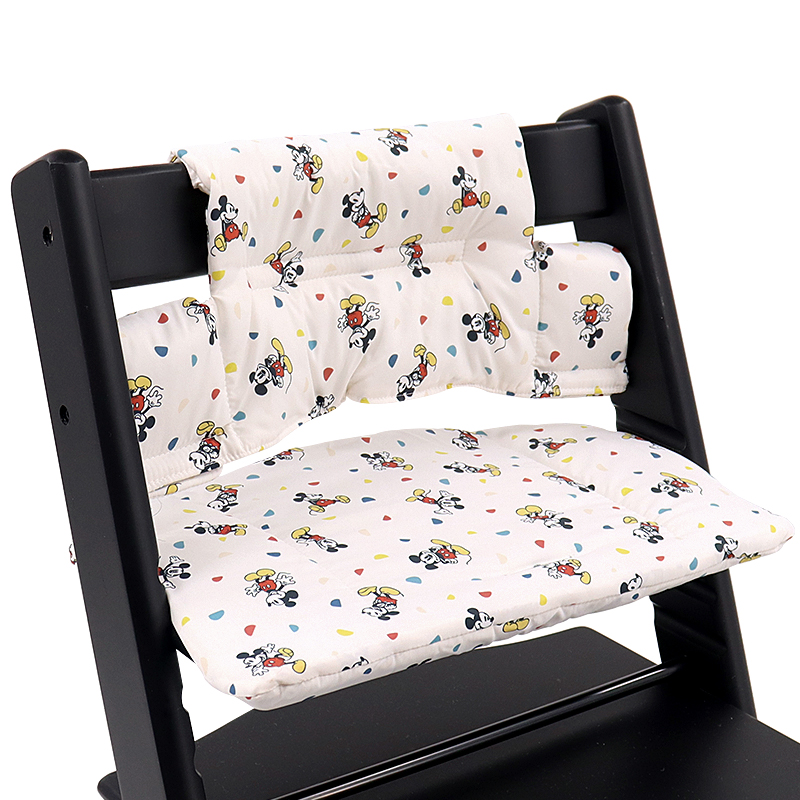 成长椅坐垫适用st防水耐脏吃饭椅宝宝餐椅配件婴儿通用棉靠垫