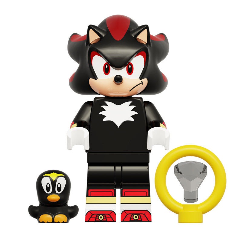 适用乐高超音鼠刺猬超级索尼克纳克艾米夏特蛋头博士积木玩具人仔,淘宝优惠券,粉丝福利购,淘宝优惠卷