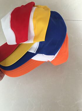 小黄帽广告帽印字旅游帽研学帽