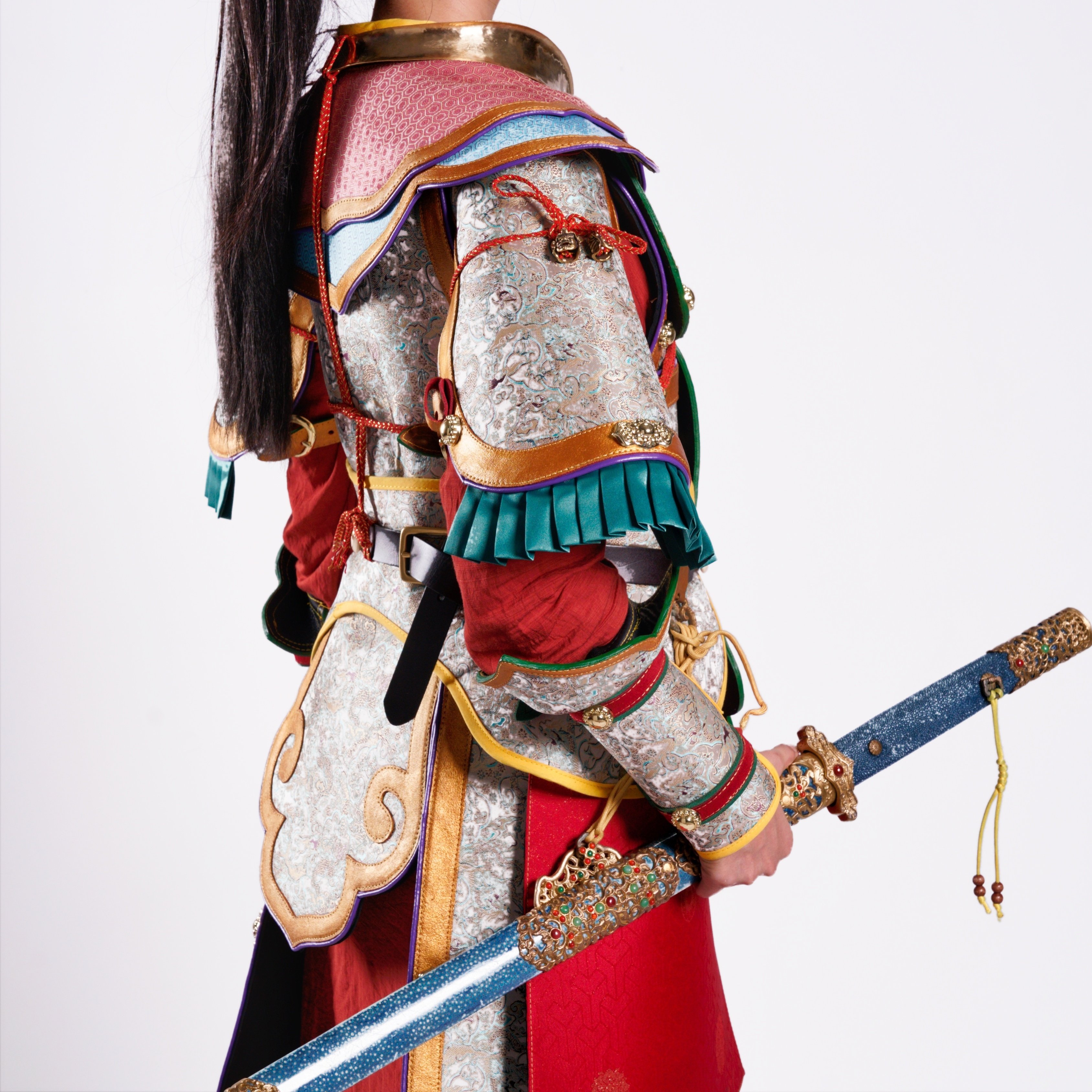 【折冲府】中国甲胄唐十三甲之绢甲真人可穿唐甲盔甲铠甲,淘宝优惠券,粉丝福利购,淘宝优惠卷