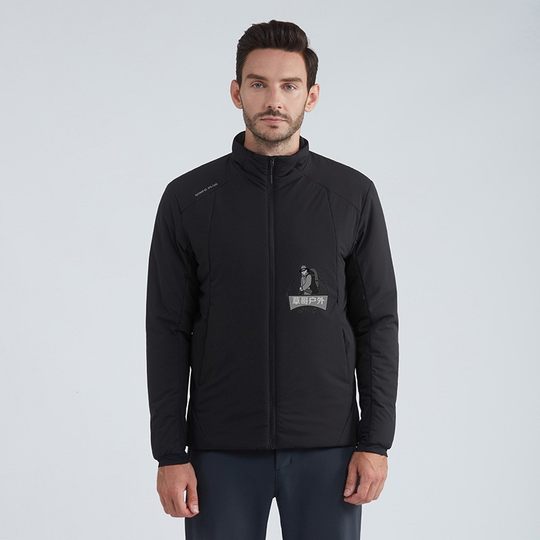 正品授权 Sanfo Plus户外棉服保暖外套3M新雪丽棉衣男防寒棉袄