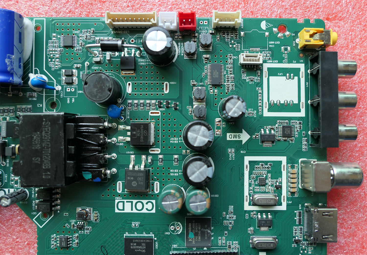 TCL 40L2F/V6F 43L2F 49/43F6F东芝40L2600C主板TPD.T920L.PB771 - 图2