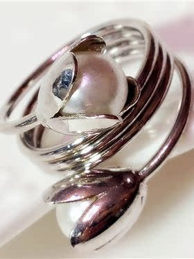 特日系朋克风 超火F21水钻套金属潮流连环关节戒骨节戒食指戒指环