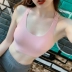 Byu Run Đồ lót thể thao Nữ Shockproof Running Gathered Bra Beauty Back Yoga Cross Vest Fitness Bra - Đồ lót thể thao