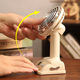 New retro desktop small fan adjusts summer silence