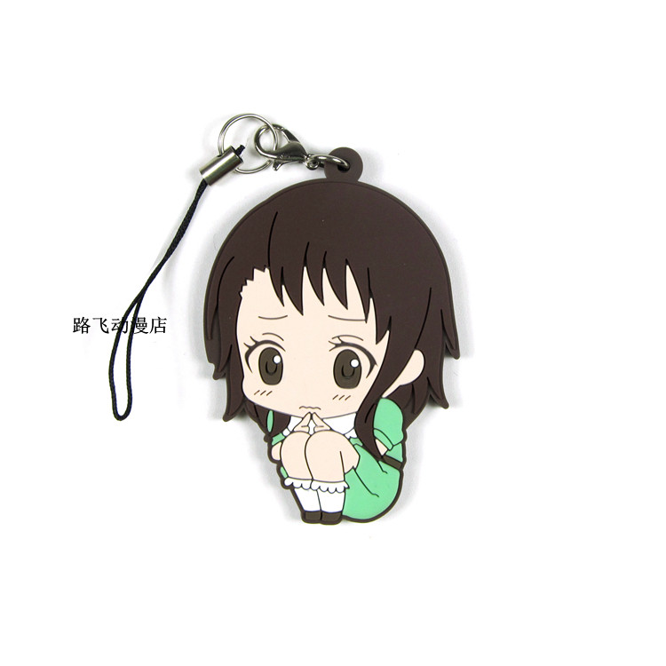 伪恋盒蛋日本原单散货橡胶挂件桐崎千棘橘万里花小野寺小咲春挂饰