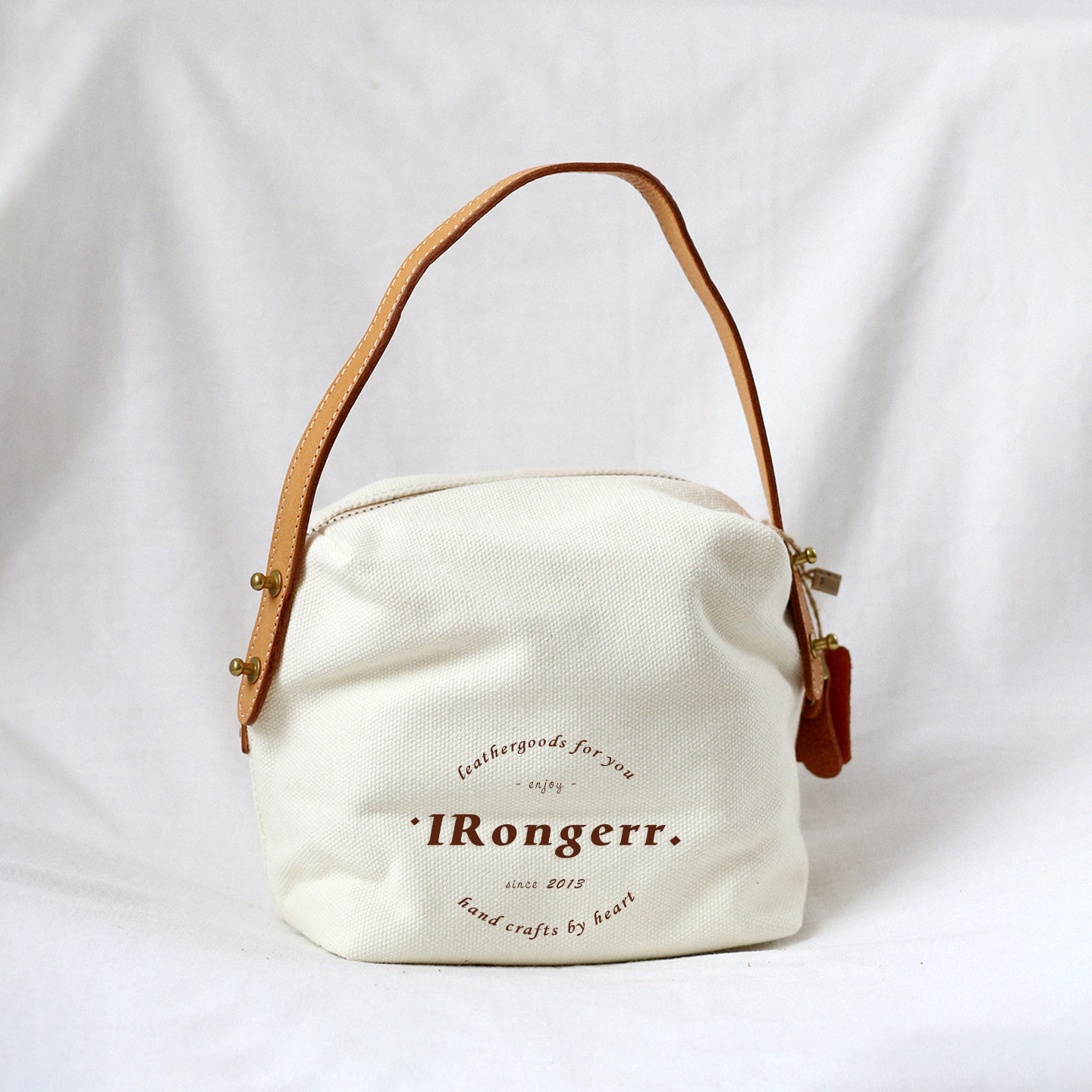 「帆布系列」日式复古帆布配原色牛皮吐司包便携手提小包斜挎女包,淘宝优惠券,粉丝福利购,淘宝优惠卷