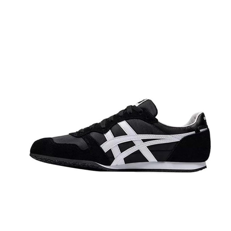 Onitsuka Tiger 鬼塚虎 SERRANO 黑白透气运动休闲鞋1183B400-001 - 图3