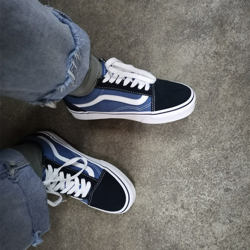 VANS OLD SKOOL海军蓝经典多色低帮男女休闲帆布板鞋 VN000D3HNVY,淘宝优惠券,粉丝福利购,淘宝优惠卷