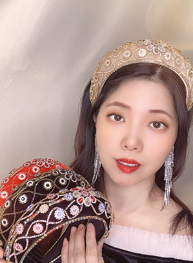 2026新款小众高级感花朵发箍