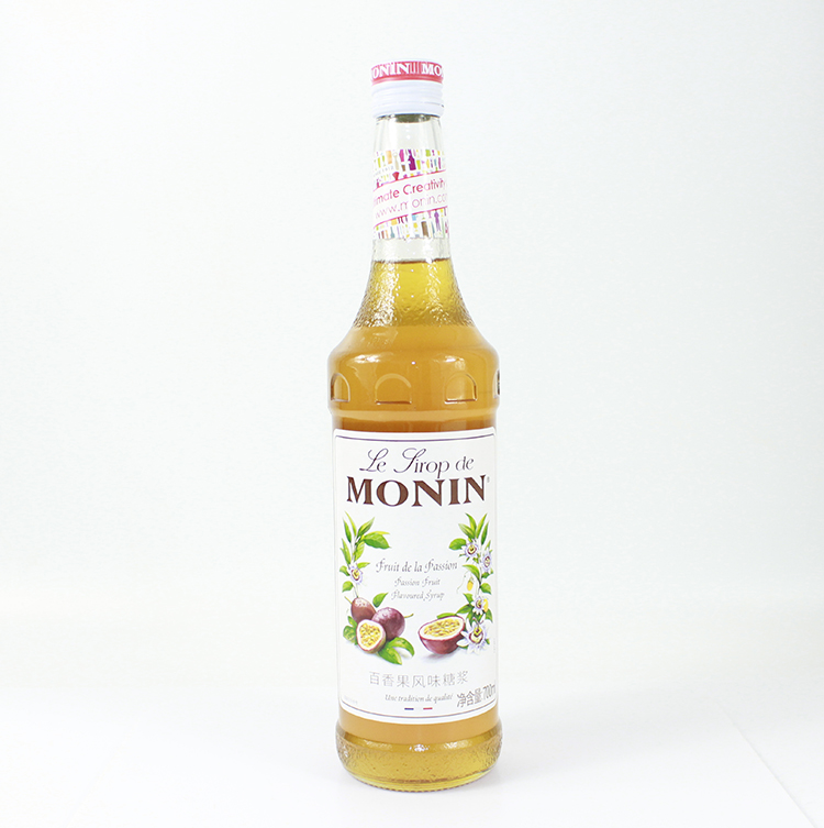 莫林MONIN Passion Fruit 百香果糖浆果露 调饮品鸡尾酒700ML - 图0