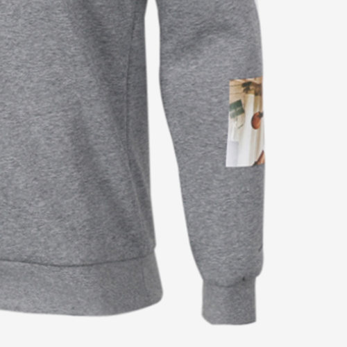 Nike/耐克正品春秋男子运动圆领针织长袖卫衣CD5872-091 - 图1