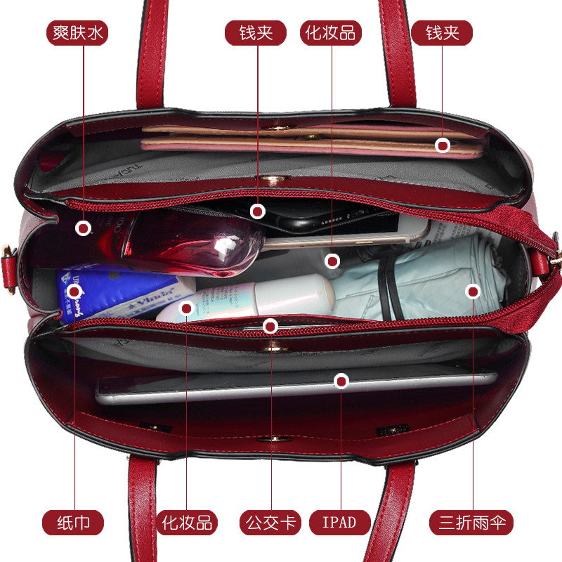 啄木鸟红色新娘2021新款结婚包包 彦阁服饰女士包袋