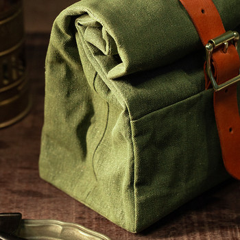 Dahan Pipe original multi-bucket canvas functional storage bag multi-bucket handmade old fabric double-layer toiletry bag fruit bag