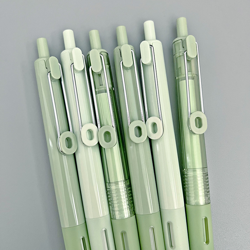 晨光森系MASMARCU按动中性笔0.5黑速干小分贝签字笔AGPJ9687 - 图1