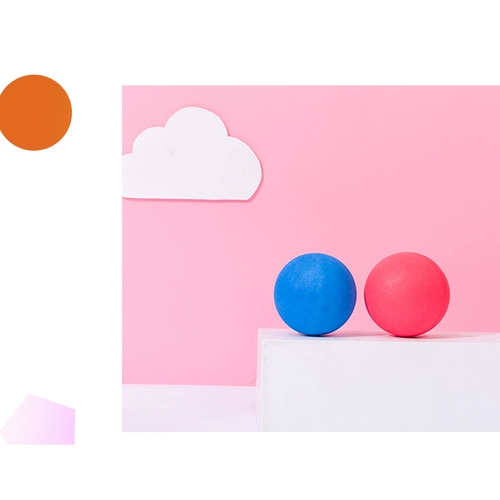 Радужная игрушка, большой резиновый прыгучий мяч, кот, домашний питомец