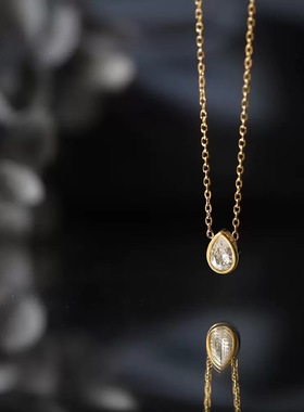 六月｜单钻 百看不厌经典气质百搭通勤法式随性项链锁骨链