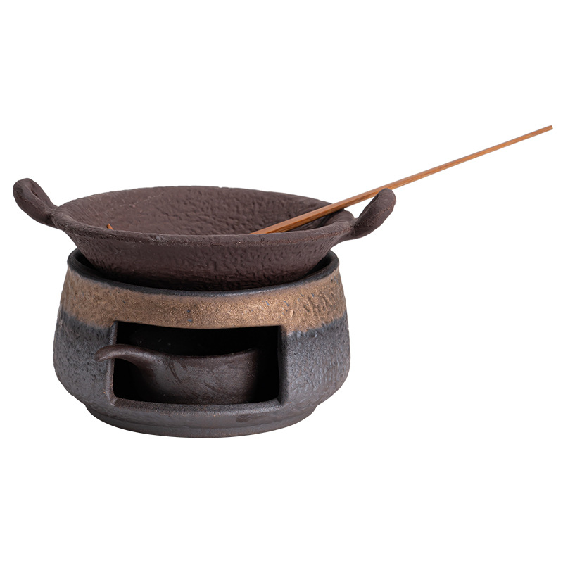 设计款复古烤茶炉套组粗陶鎏金铁釉蜡烛加热底座温茶烤茶炉茶道配,淘宝优惠券,粉丝福利购,淘宝优惠卷