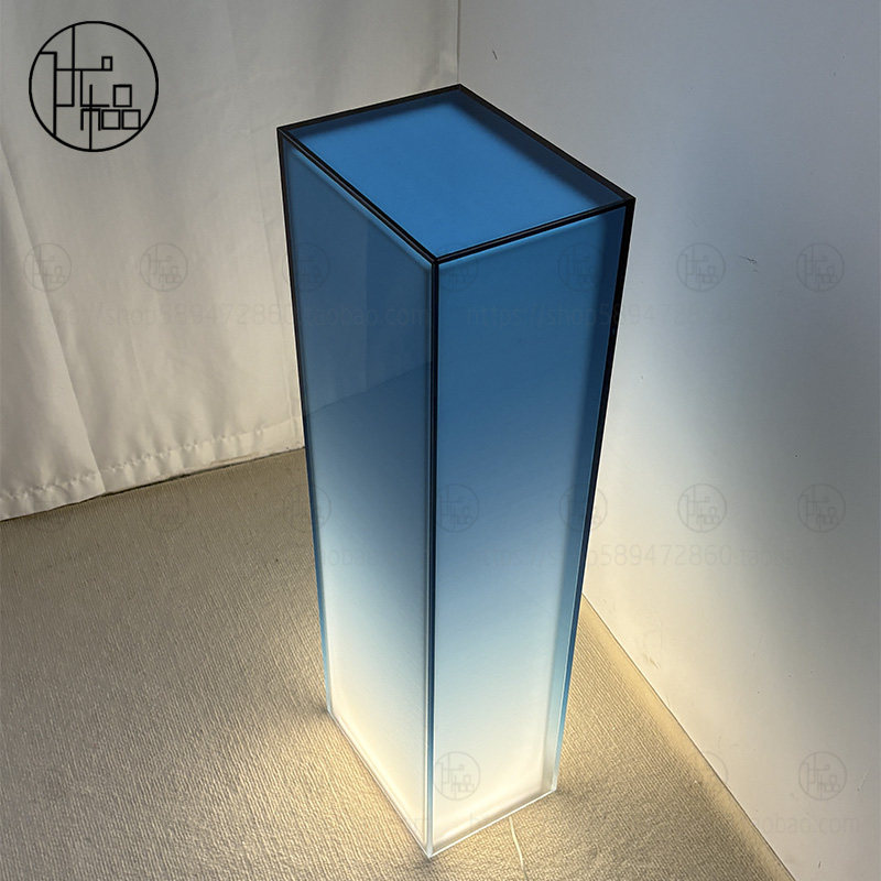 亚克力发光灯箱展示台架鞋子包橱窗展示台定制彩色展示盒收纳高端,淘宝优惠券,粉丝福利购,淘宝优惠卷