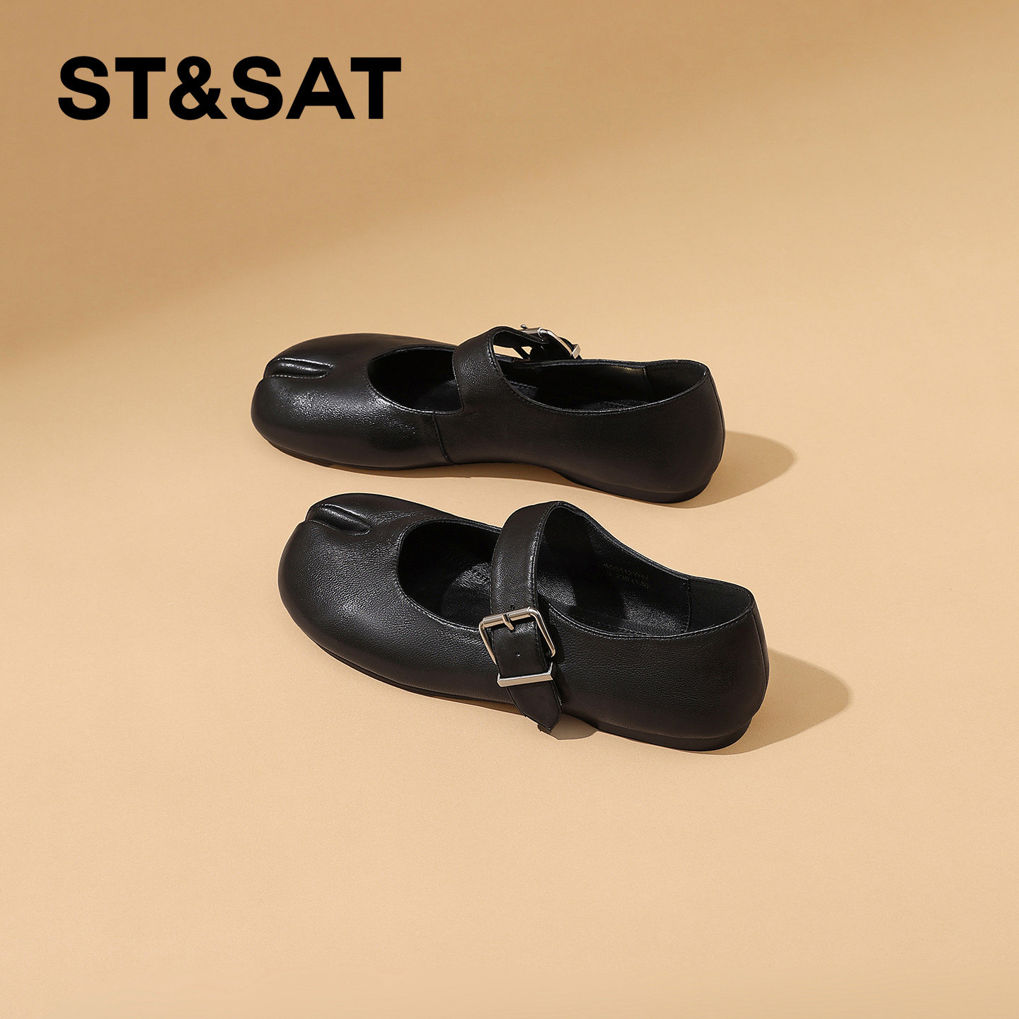 星期六一字扣百搭猪蹄鞋女春季新款平底走路轻便玛丽珍鞋单鞋,淘宝优惠券,粉丝福利购,淘宝优惠卷