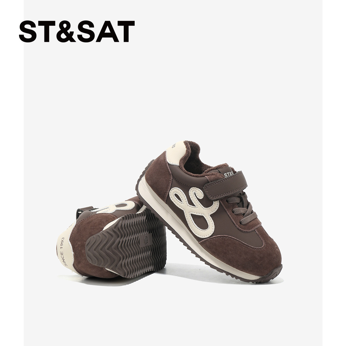 星期六童鞋儿童德训鞋女秋冬新款学生外穿百搭防滑保暖女童休闲鞋,淘宝优惠券,粉丝福利购,淘宝优惠卷