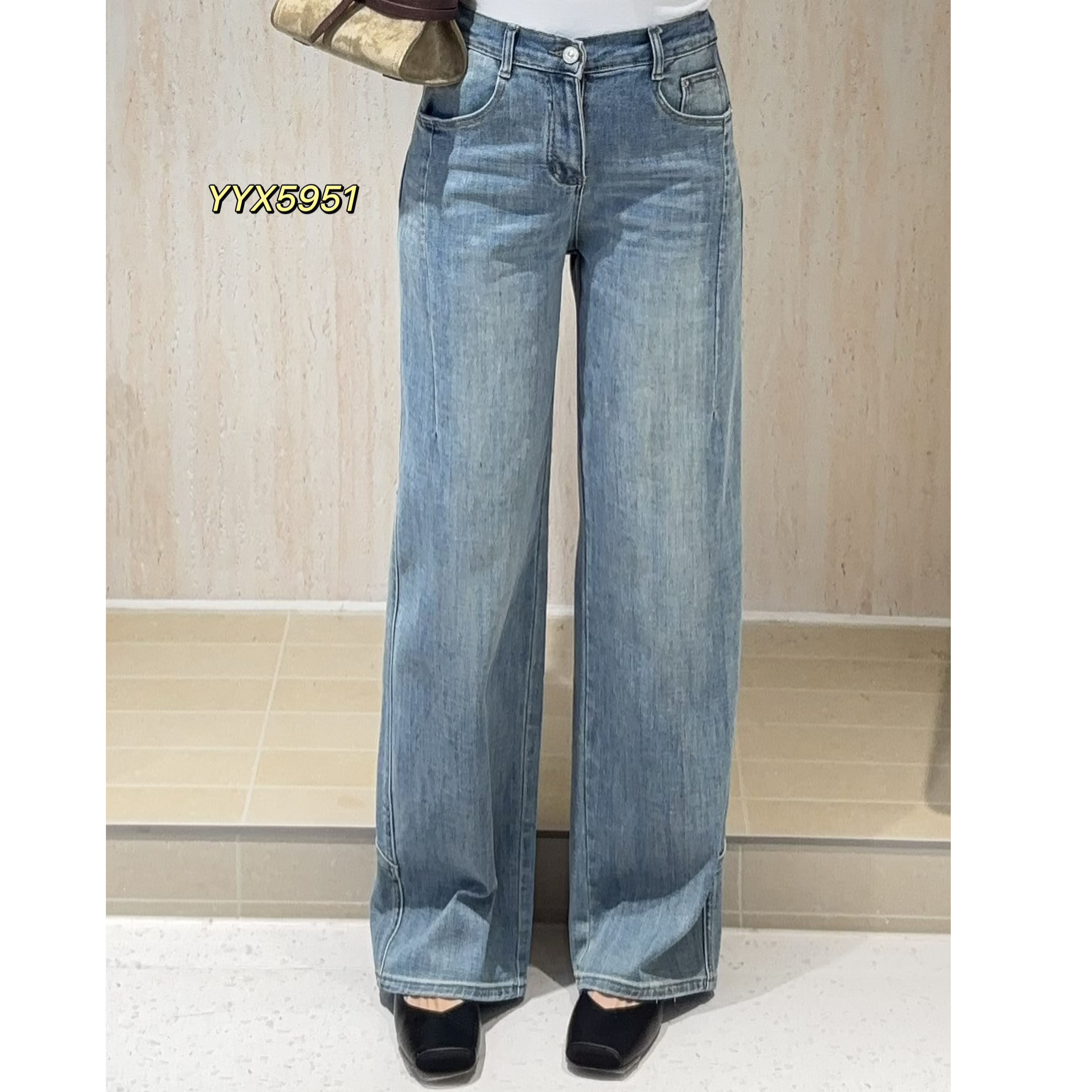 弯刀裤春季新品~宜语析显瘦高腰窄版牛仔裤大码女装爆款新品5951,淘宝优惠券,粉丝福利购,淘宝优惠卷