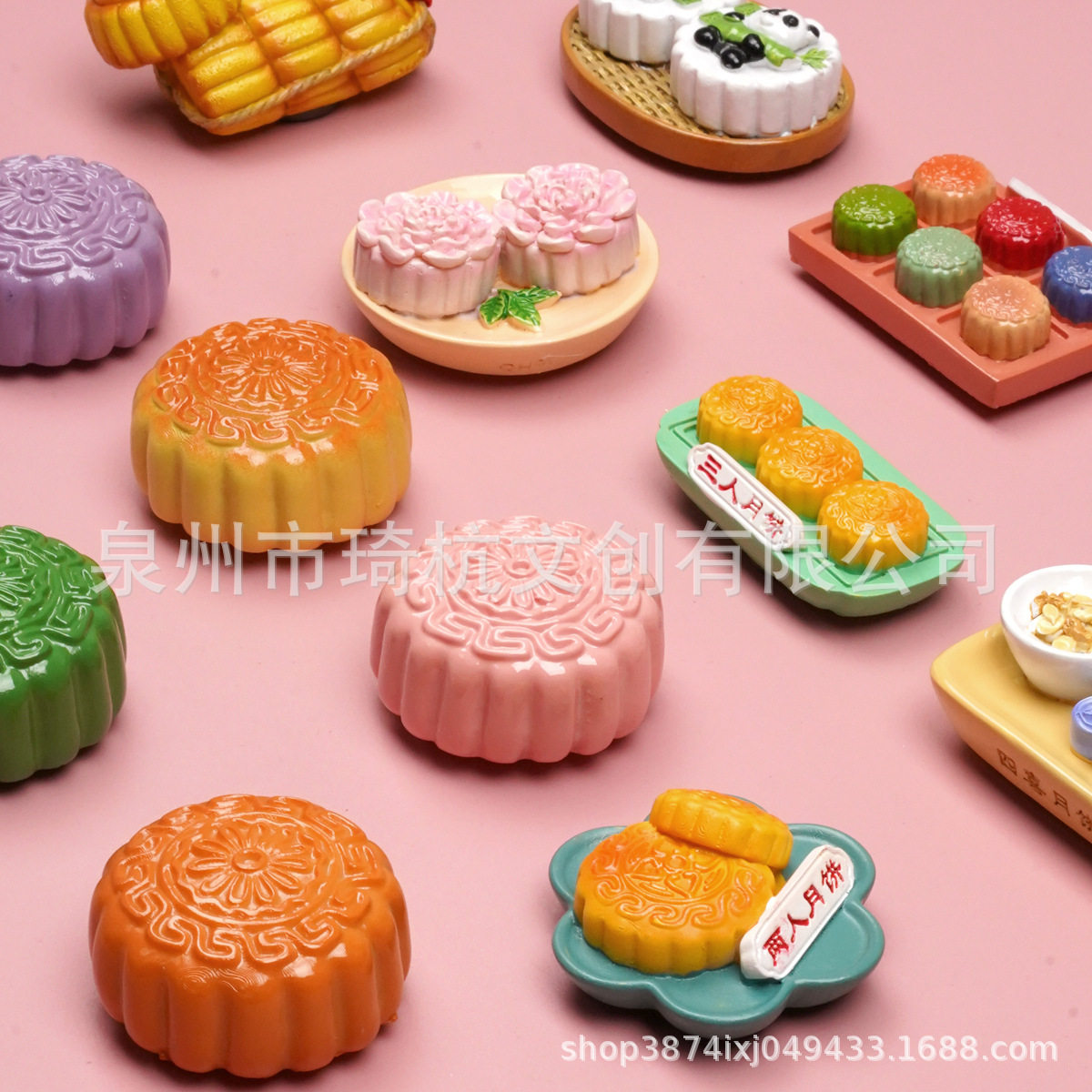 冰箱贴新款仿真月饼肓袋豪华大卡食玩节庆食玩冰箱贴美食肓盒潮玩,淘宝优惠券,粉丝福利购,淘宝优惠卷