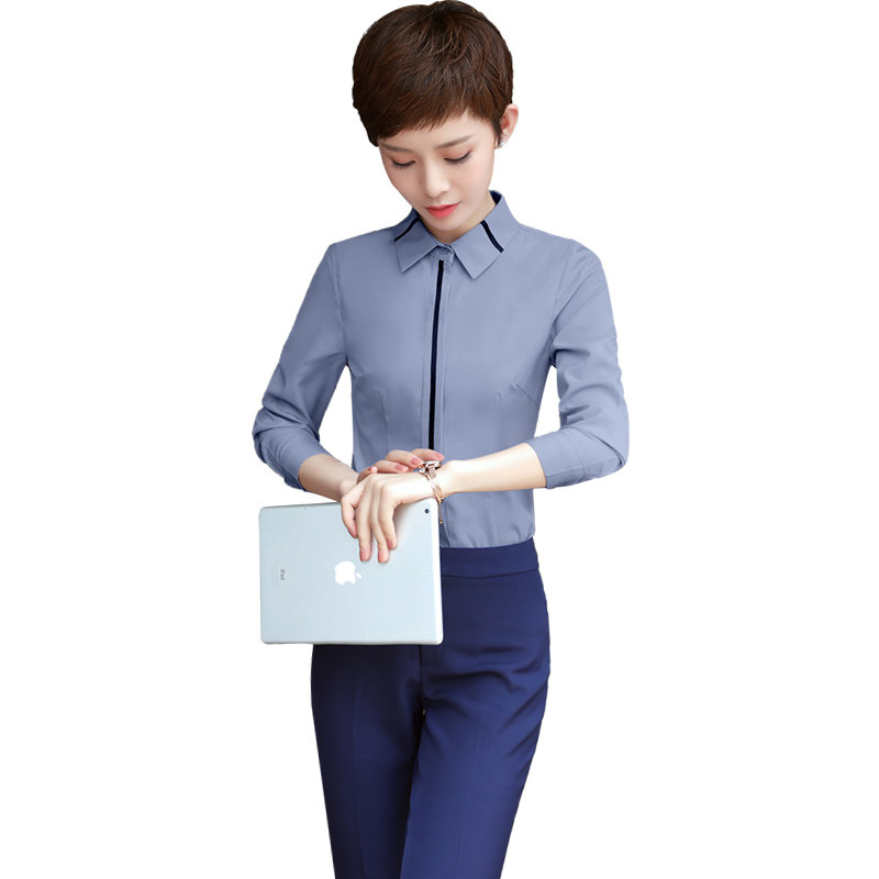 职业衬衫女2020 伊木子衬衫