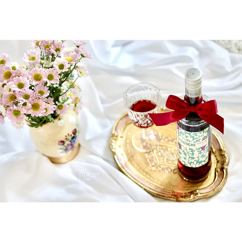 金枝欲孽｜白洋河冰爽红甜冰酒葡萄酒水果酒送女友礼物酒芹芹酒铺 - 图0