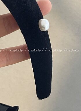 lazylady丝绒很细腻发箍